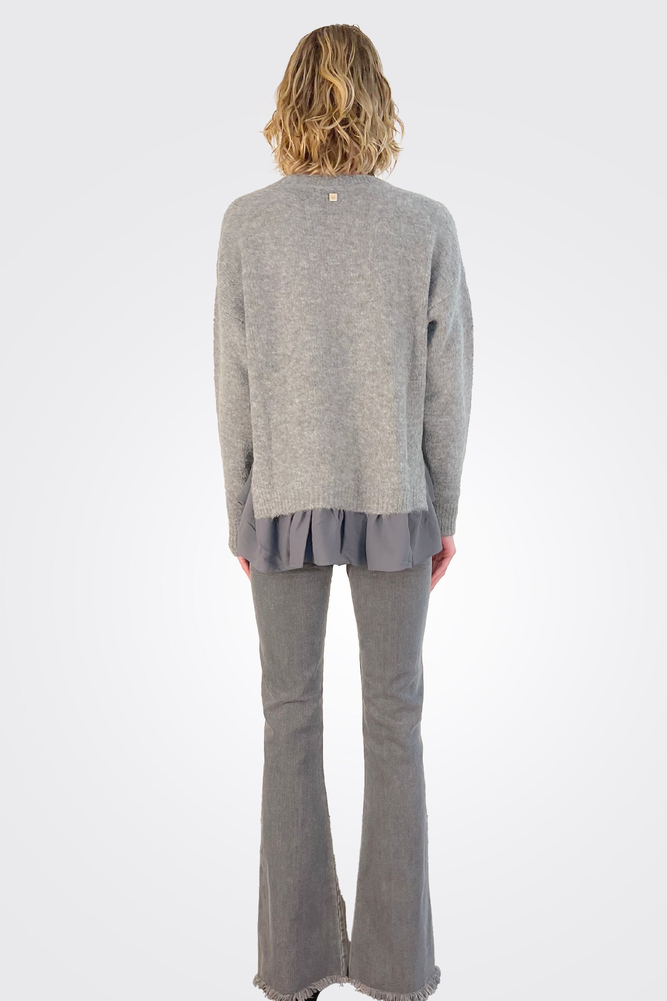 Bellini Pants - Light Grey by Avenue Montaigne — view 3