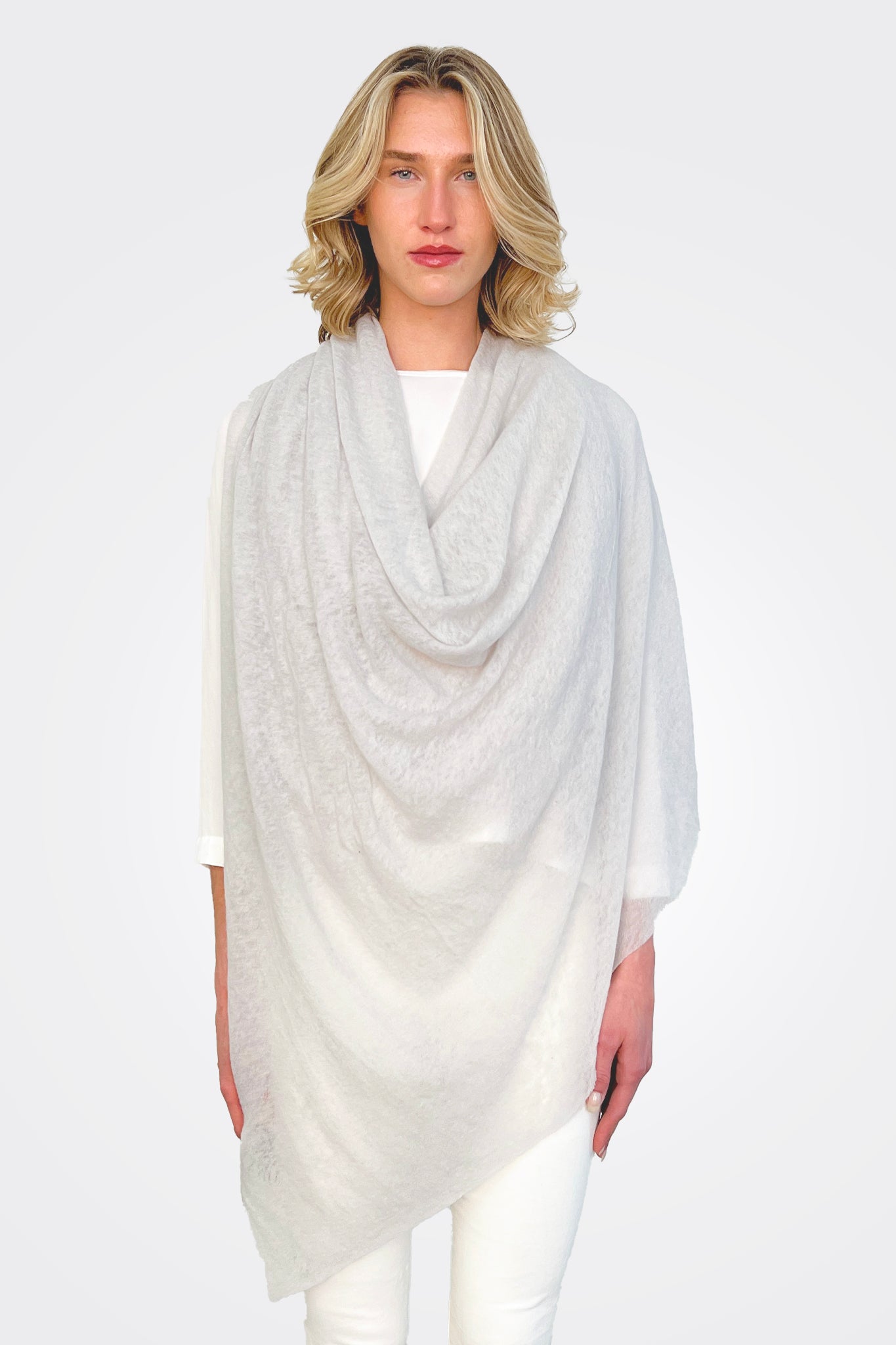 Cashmere Scarf - Grey by Pin1876 | 25 South Boutiques