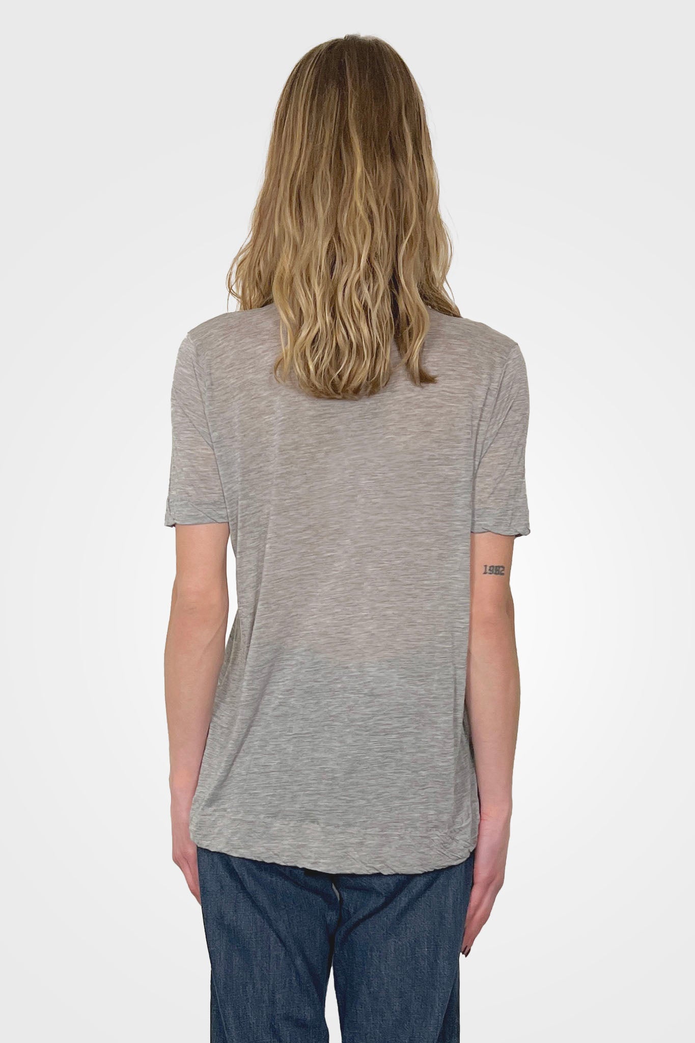 Long Short Sleeve Blouse - Grico by Private 0204 — alternate view