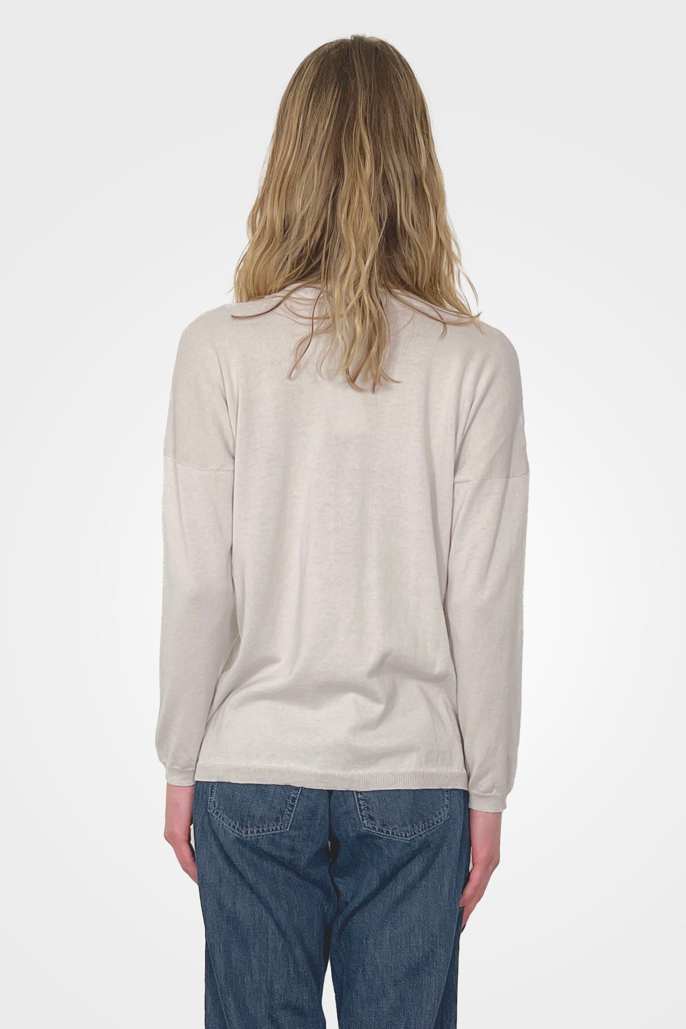 Cotton Oversized Cardigan - Grico by Private 0204 — alternate view