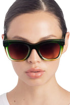 Juli Sunglasses - Courtyard & Lime Cream Gradient by Grand Azur — alternate view