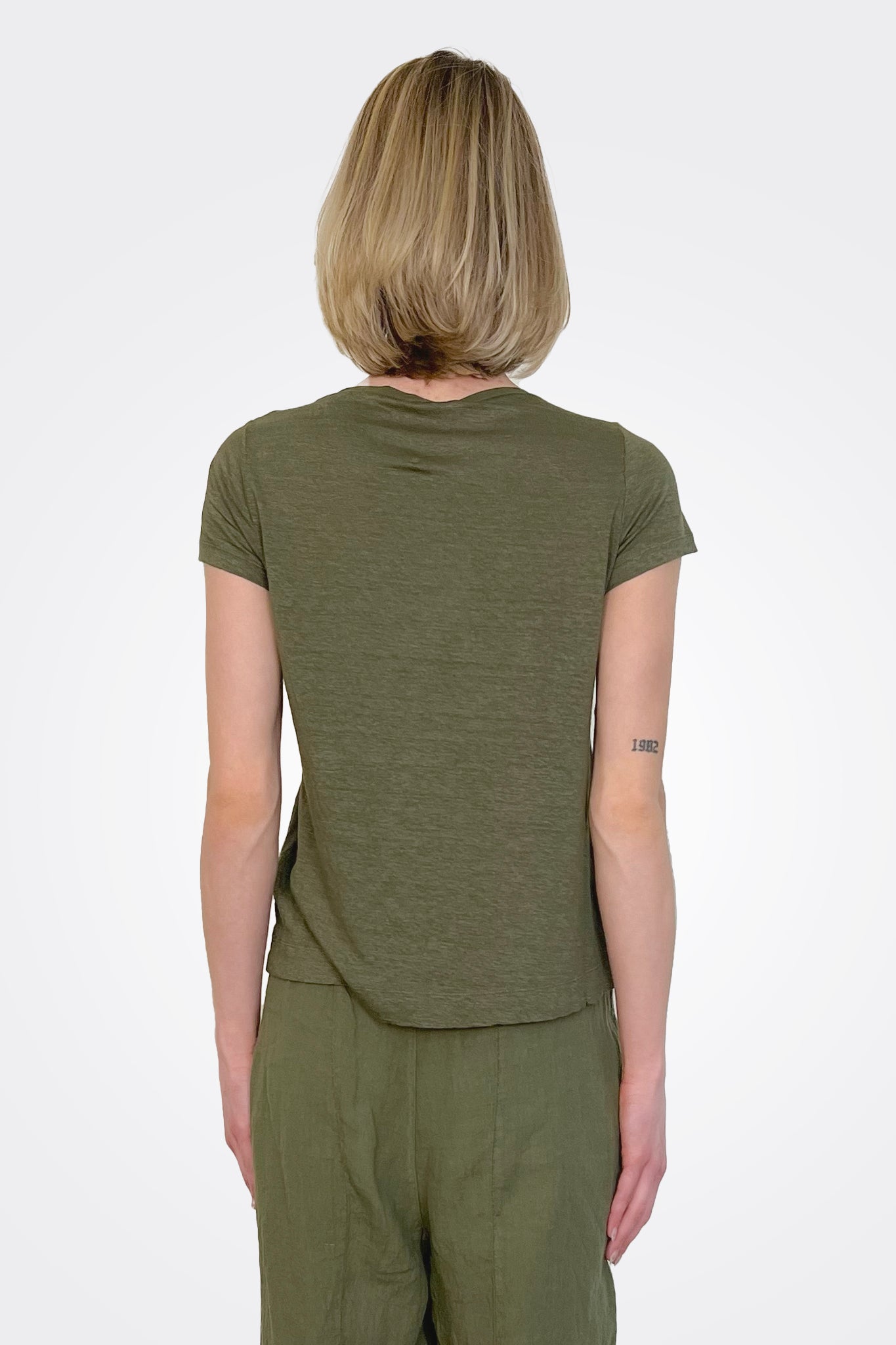 Pocket Tee - Green by Transit Par-Such — alternate view