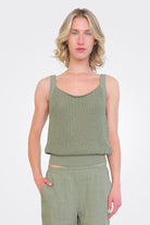 Sweater Knit Tank - Green Water by Transit Par-Such | 25 South Boutiques