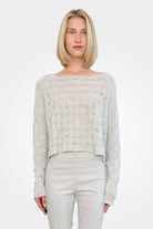 Knitted Pullover - Grey by Rundholz | 25 South Boutiques