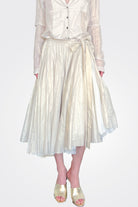 Midi Wide Skirt - Galaxy Sparkle by Rundholz — alternate view