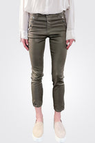 Coated Helena Skinny Jean - Gunmetal Coated by Ramy Brook — alternate view