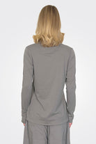 Long Fit Shirt - Dark Grey by Rundholz — alternate view