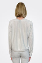Asymmetric Knit Pullover - Grey by Rundholz — view 3