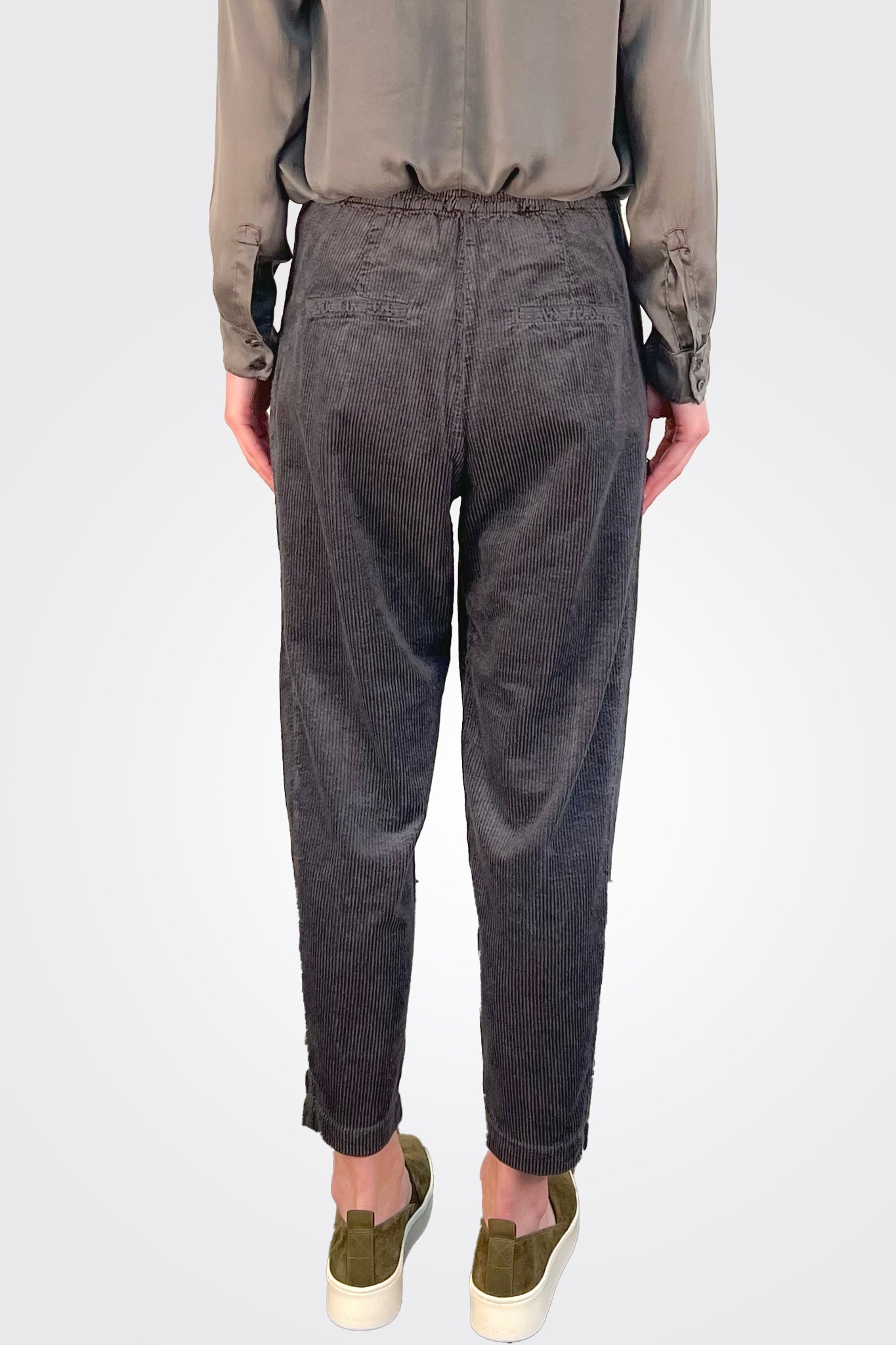 Corduroy Trousers - Grey by Transit Par-Such — view 4