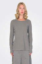 Long Fit Shirt - Dark Grey by Rundholz | 25 South Boutiques