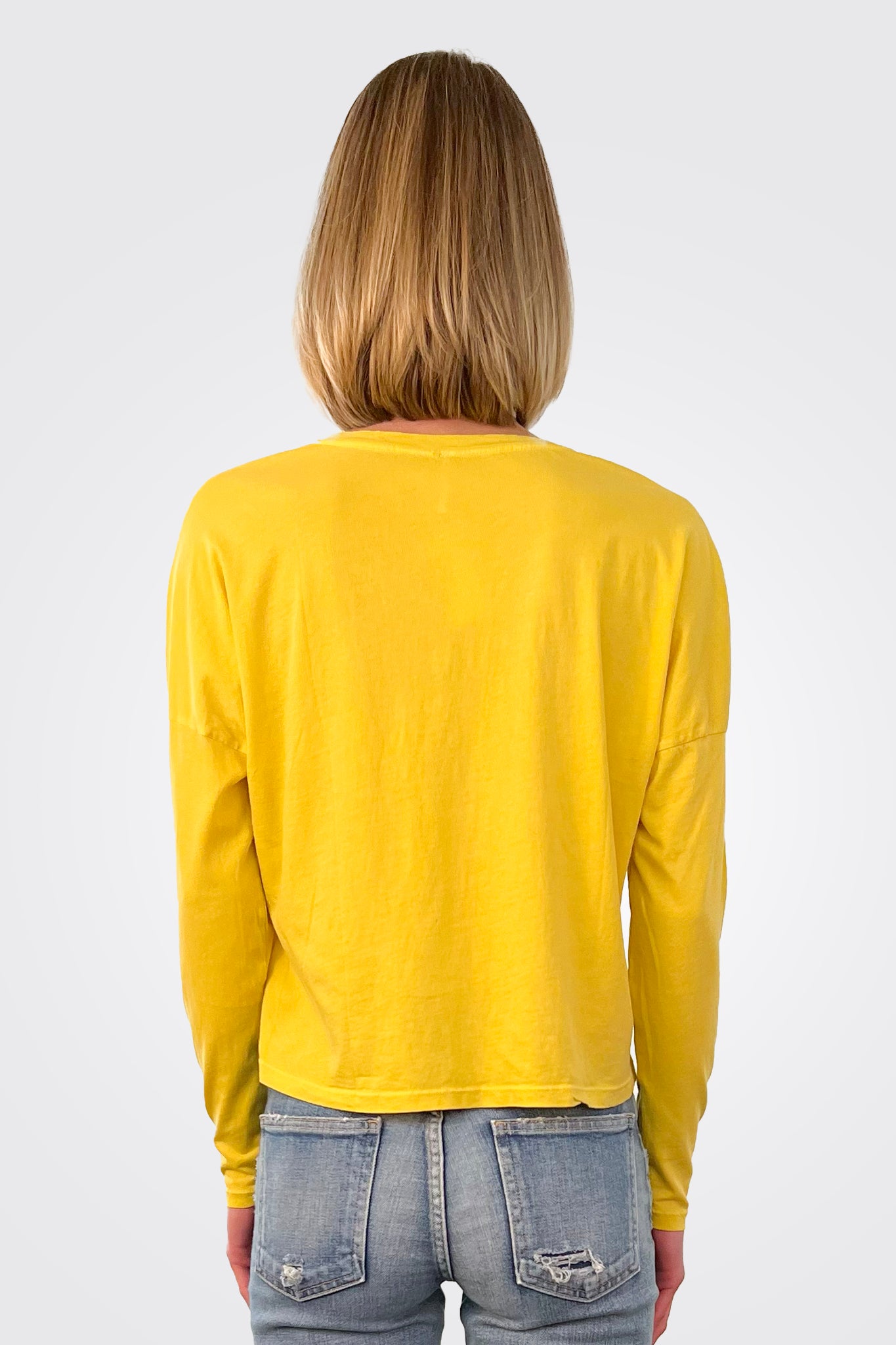 Long Sleeve Tee - Hemp by HelloNite — alternate view