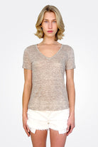 V Neck Shirt - Hemp by Purotatto | 25 South Boutiques