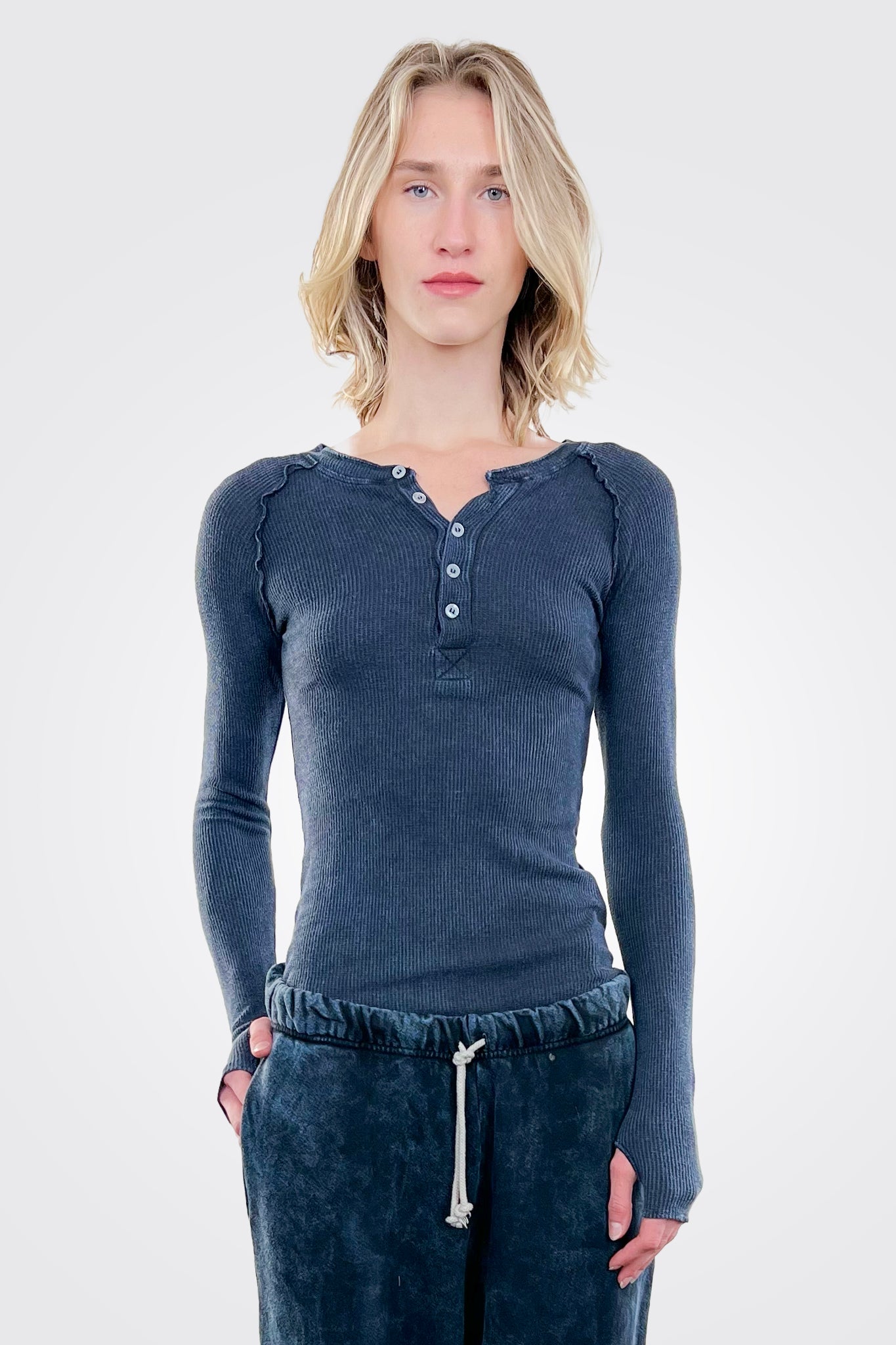 Henley - Vintage Black by R & R Surplus | 25 South Boutiques