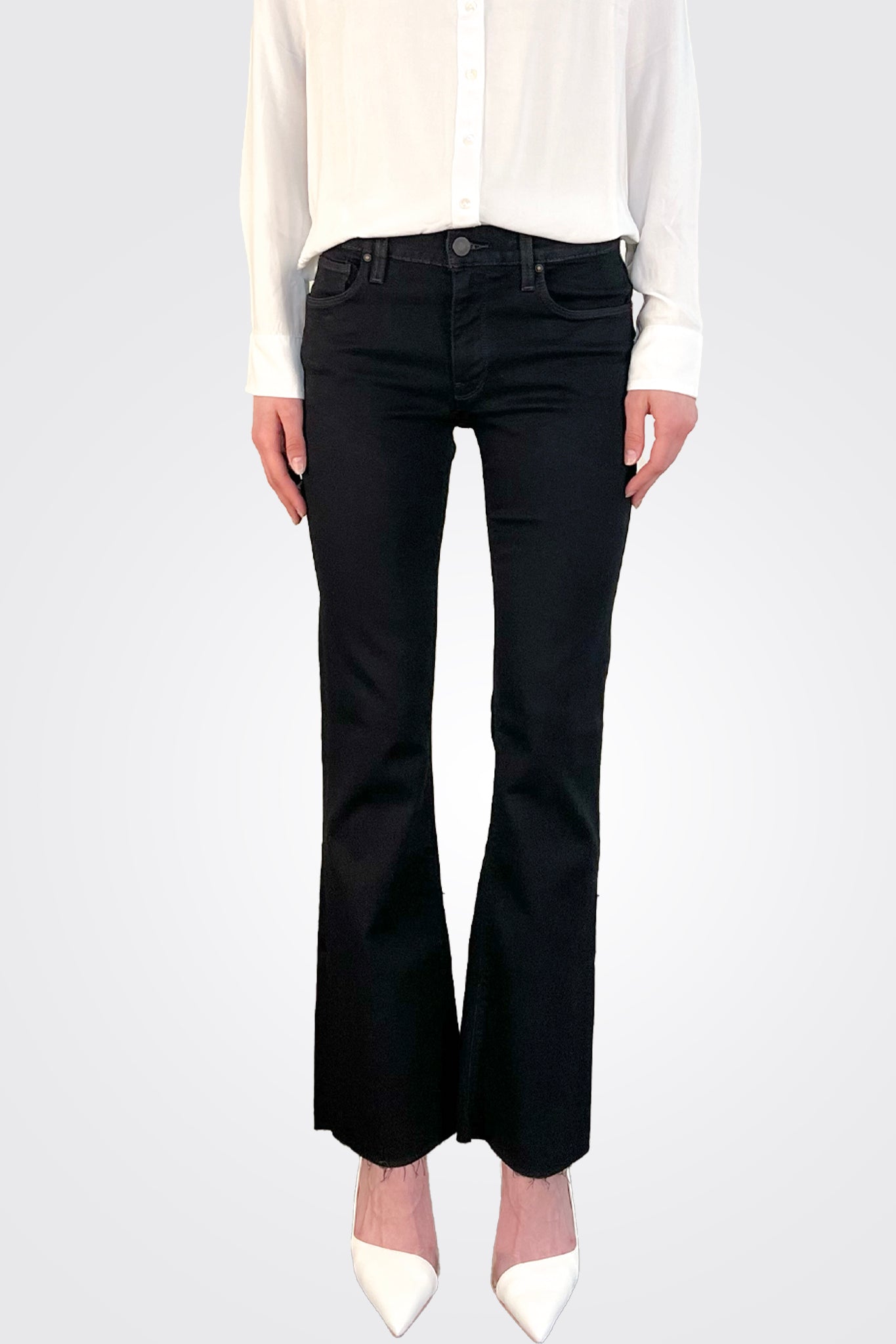 Nico Mid Rise Bootcut - Black by Hudson — alternate view