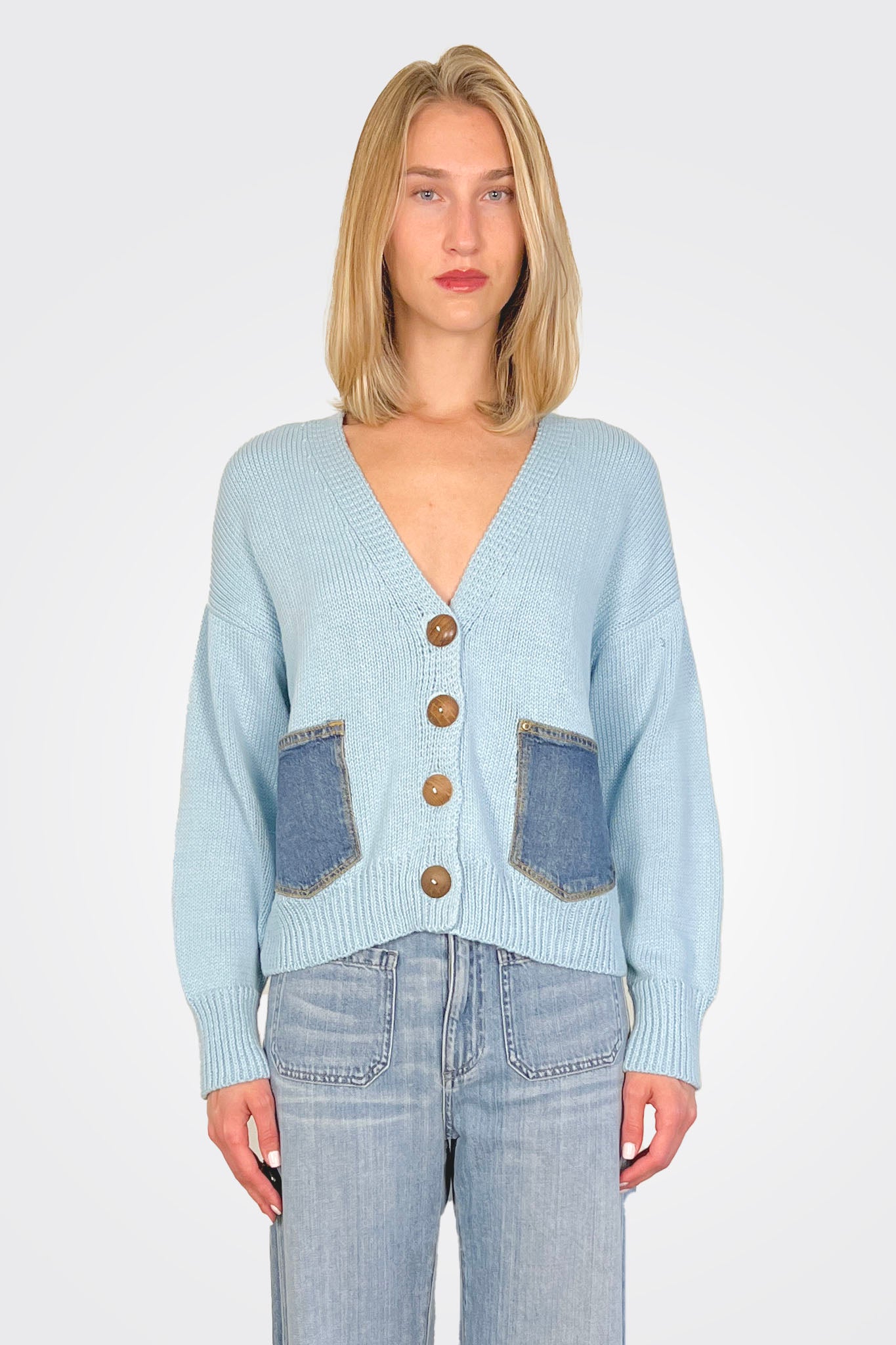 Cortland Cardigan - Ice Blue by Shannon Passero | 25 South Boutiques