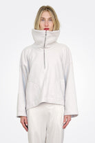 Quarter Zip Jumper - Ice by Transit Par-Such — alternate view
