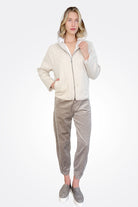 Hooded Boiled Wool Jacket - Ice by Transit Par-Such — alternate view