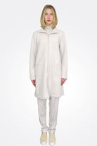 Woollen Cloth Zipped Coat - Ice by Transit Par-Such — view 3