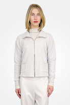 Zipped Wool Sweater - Ice by Transit Par-Such | 25 South Boutiques