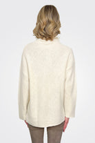 Roll Neck Sweater - Ivory by Kristensen — alternate view