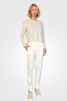 Linen Trousers - Ivory by Transit Par-Such | 25 South Boutiques