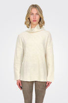 Roll Neck Sweater - Ivory by Kristensen | 25 South Boutiques