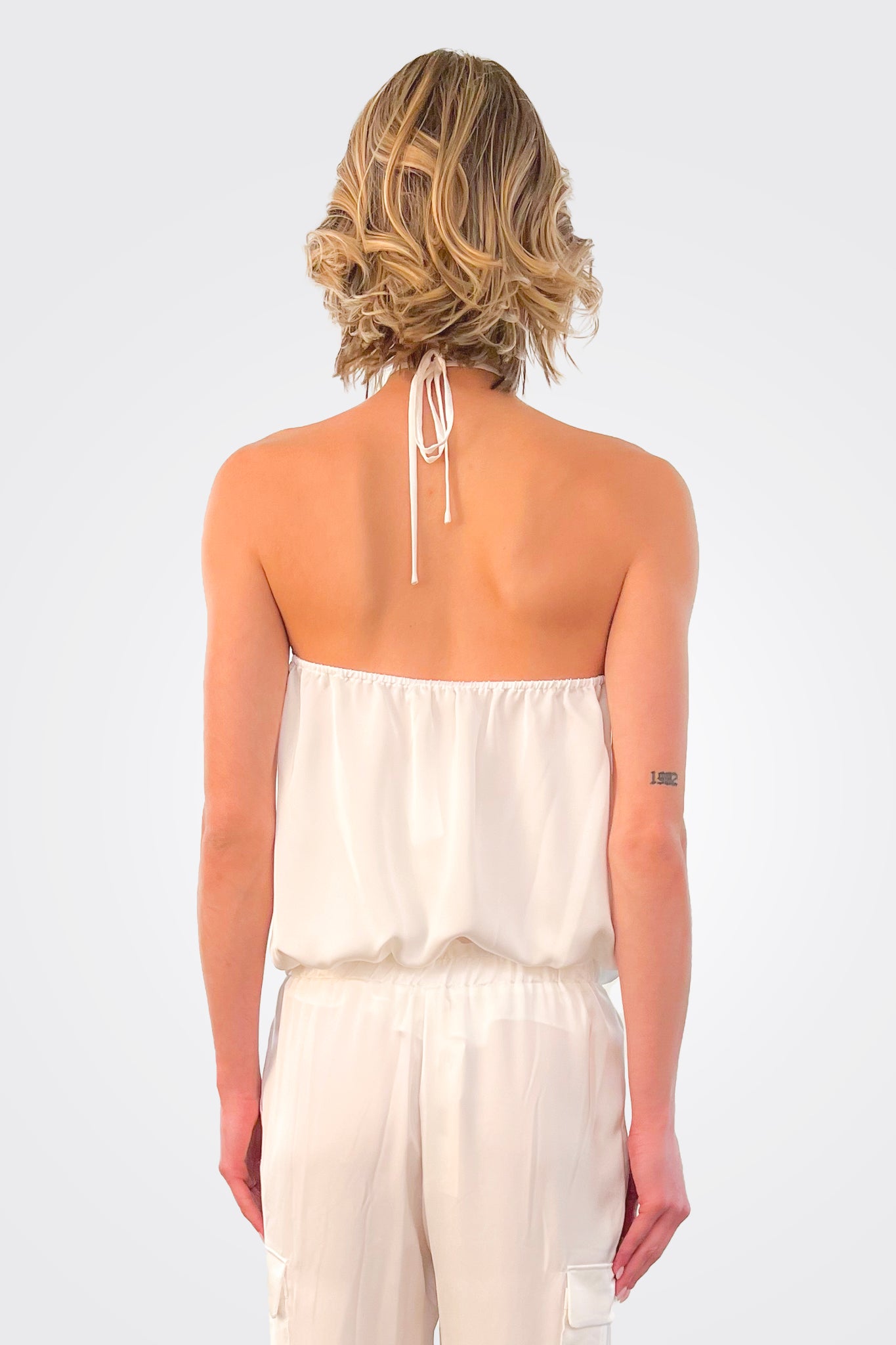 Carmen Halter Top - Ivory by Ramy Brook — alternate view