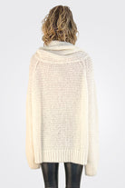 Airi Knitted Sweater - Ivory by Mes Demoiselles — view 3