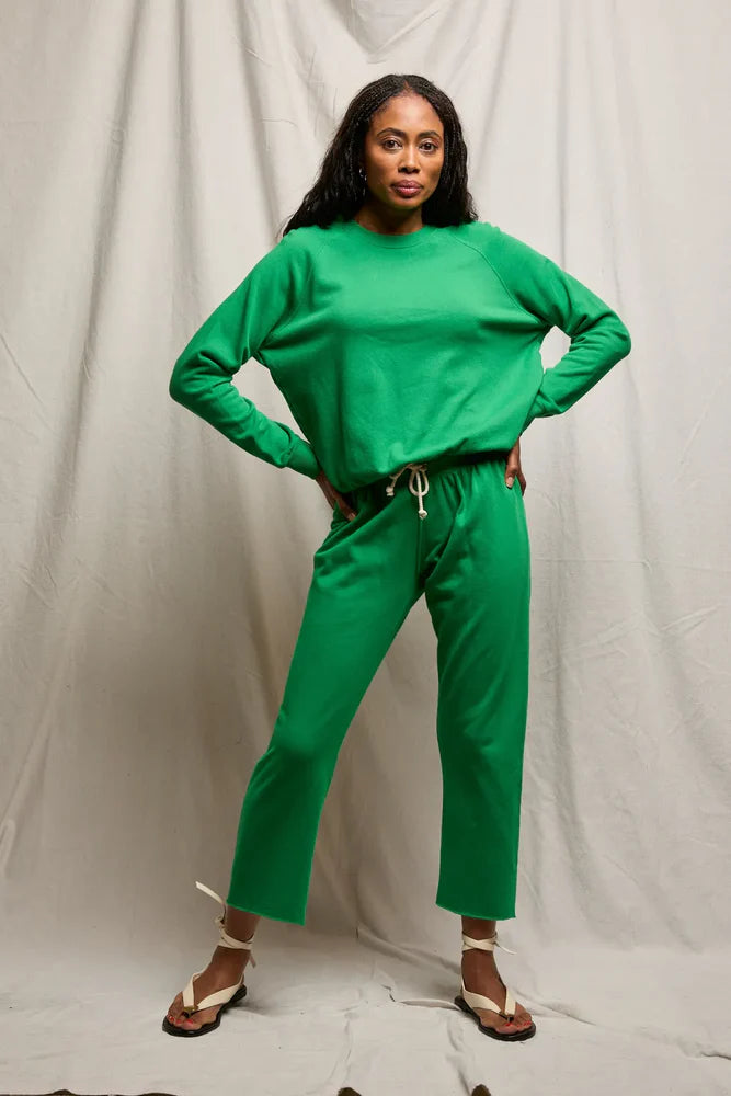Jamaica Straight Leg Sweatpant - Grass by perfectwhitetee | 25 South Boutiques