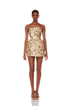 Jasmine Maraya Mini Dress - Gold by Bronx And Banco | 25 South Boutiques