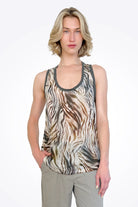 Nuria Top - Safari by Just Bee Queen | 25 South Boutiques