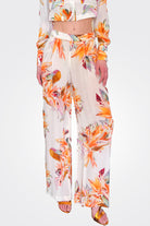 Jill Wide Leg Pants - White Multi by Rococo Sand — alternate view