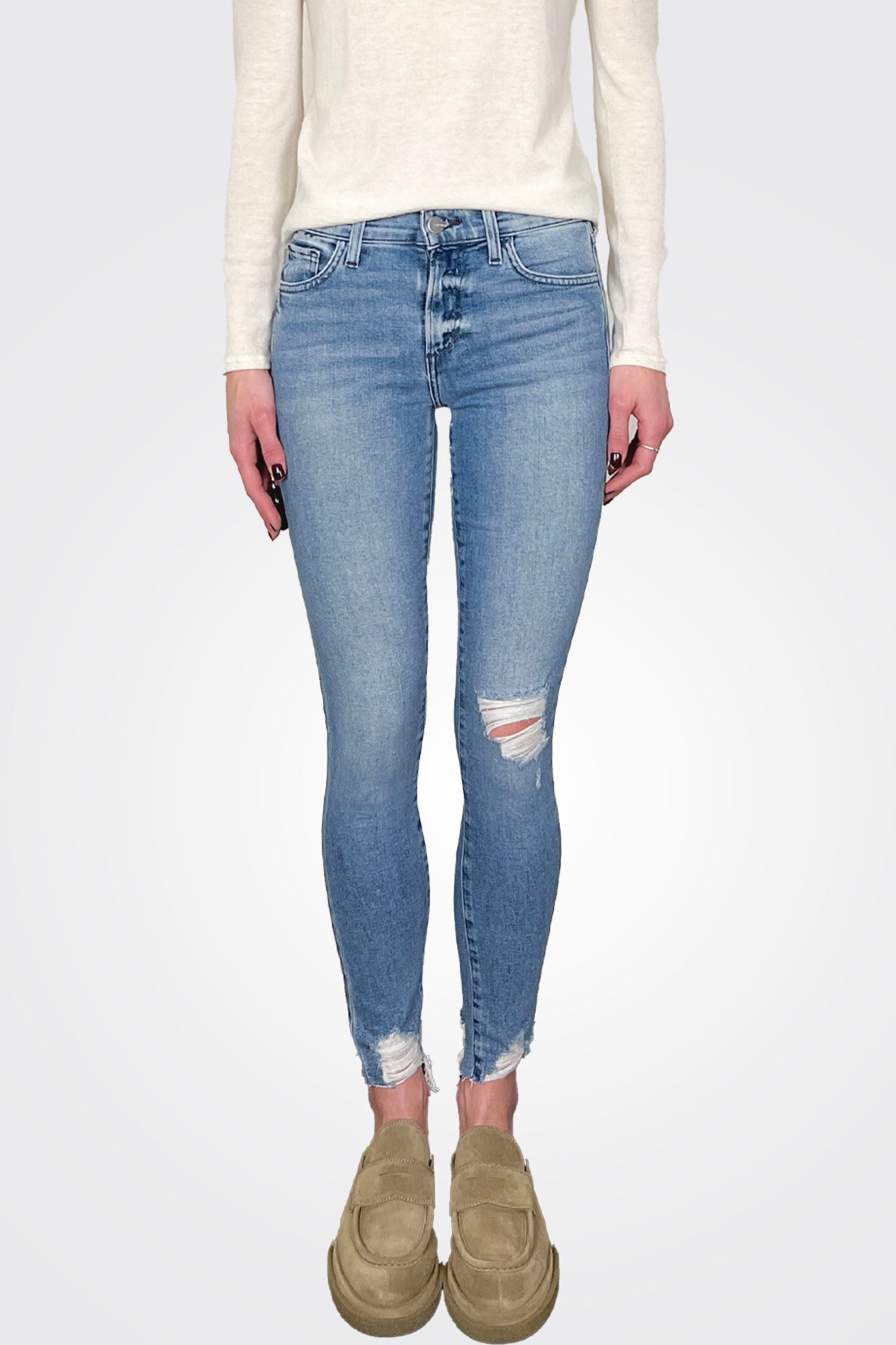 The Icon Mid Rise Skinny Ankle - Rake by Joe's Jeans — alternate view
