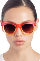 Juli Sunglasses - Orchid Pink & Lemonade Gradient by Grand Azur — alternate view