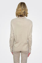 Cotton Turtleneck - Jute by Kristensen — alternate view