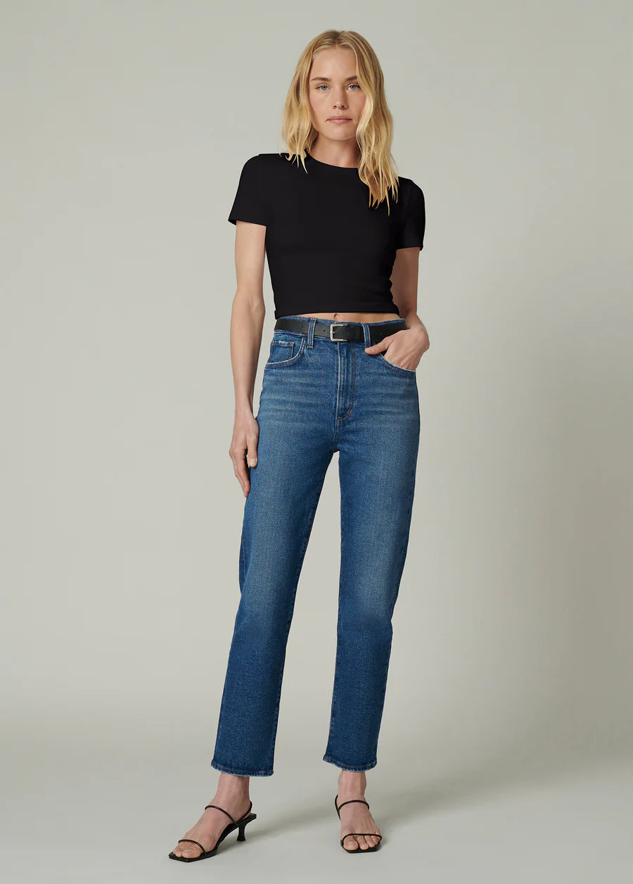 The Baby Tee - Black by Joe's Jeans — view 4