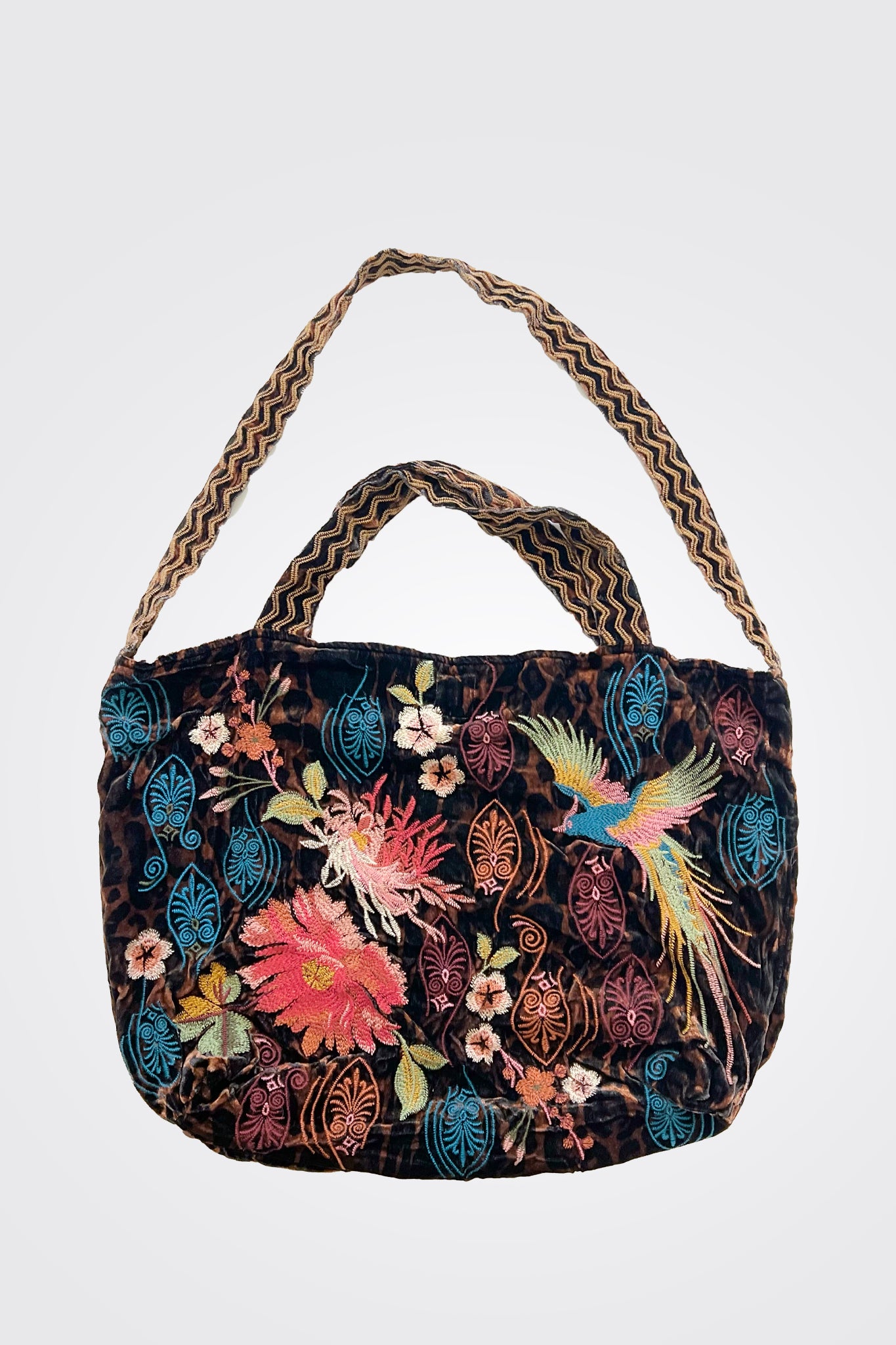 Velvet Tote Bag - Multi by Johnny Was | 25 South Boutiques