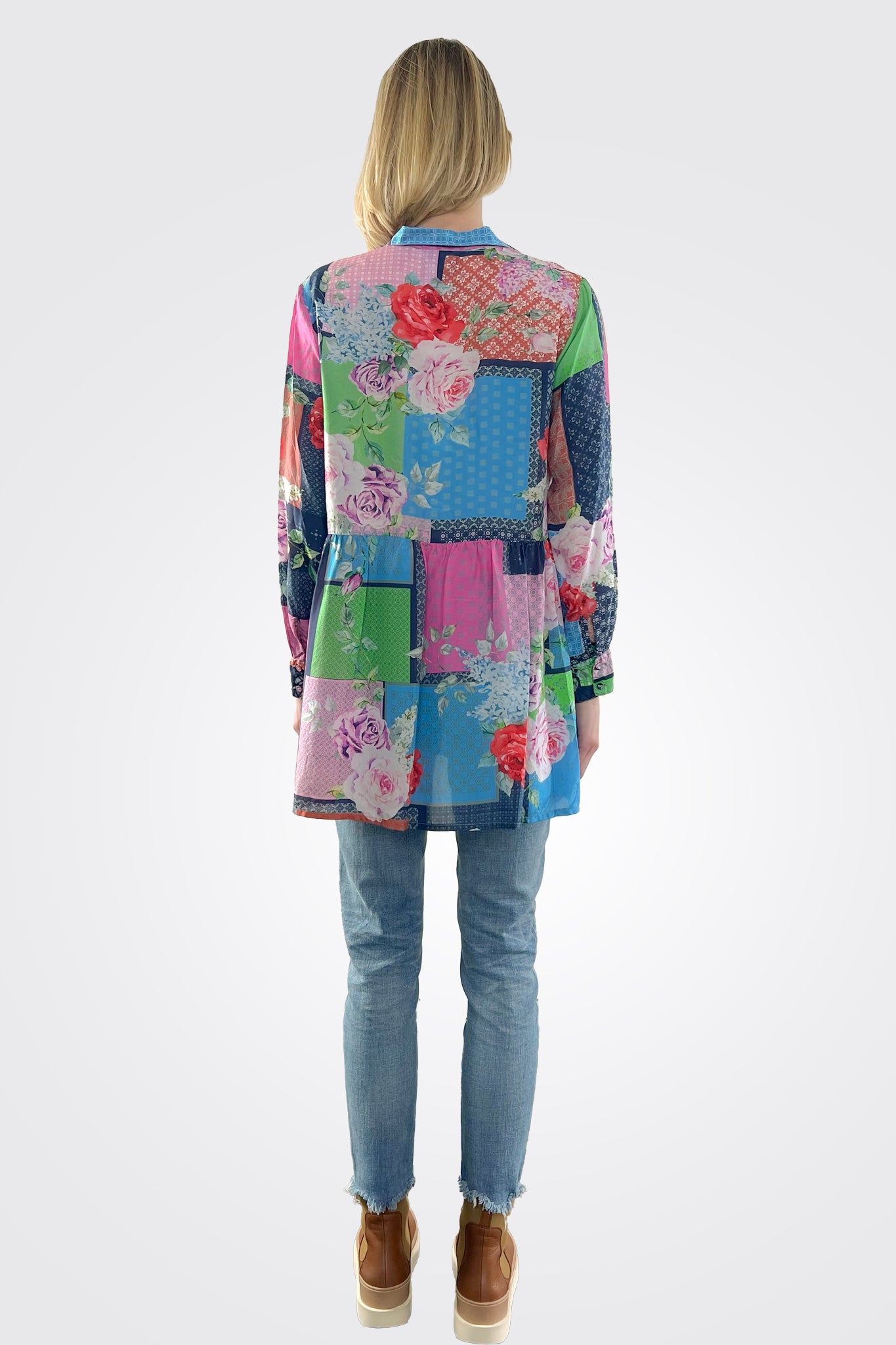 Rose Monroe Tunic - Multi by Johnny Was — view 3