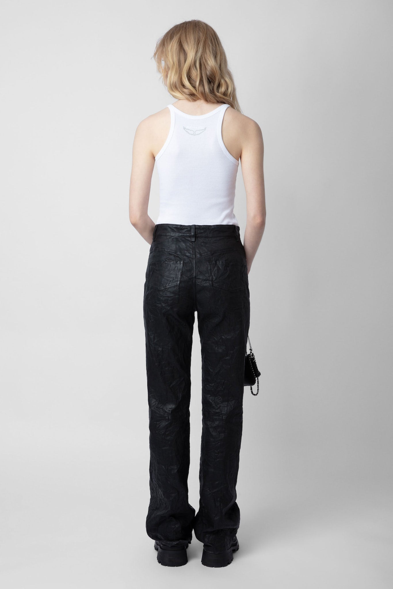 Alba Wing Tank Top - White by Zadig & Voltaire — alternate view