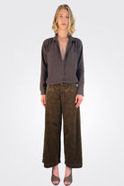 Cotton Pocket Detail Shirt - Kakao by Private 0204 — alternate view