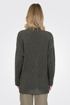 Jhonny Cardigan Button Coat - Khaki by Marella — alternate view