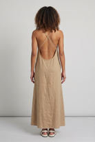 Whararik Maxi Dress - Mocha by Keeling — alternate view