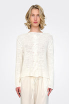 Luxury Knit Pullover - Natural by Kristensen | 25 South Boutiques