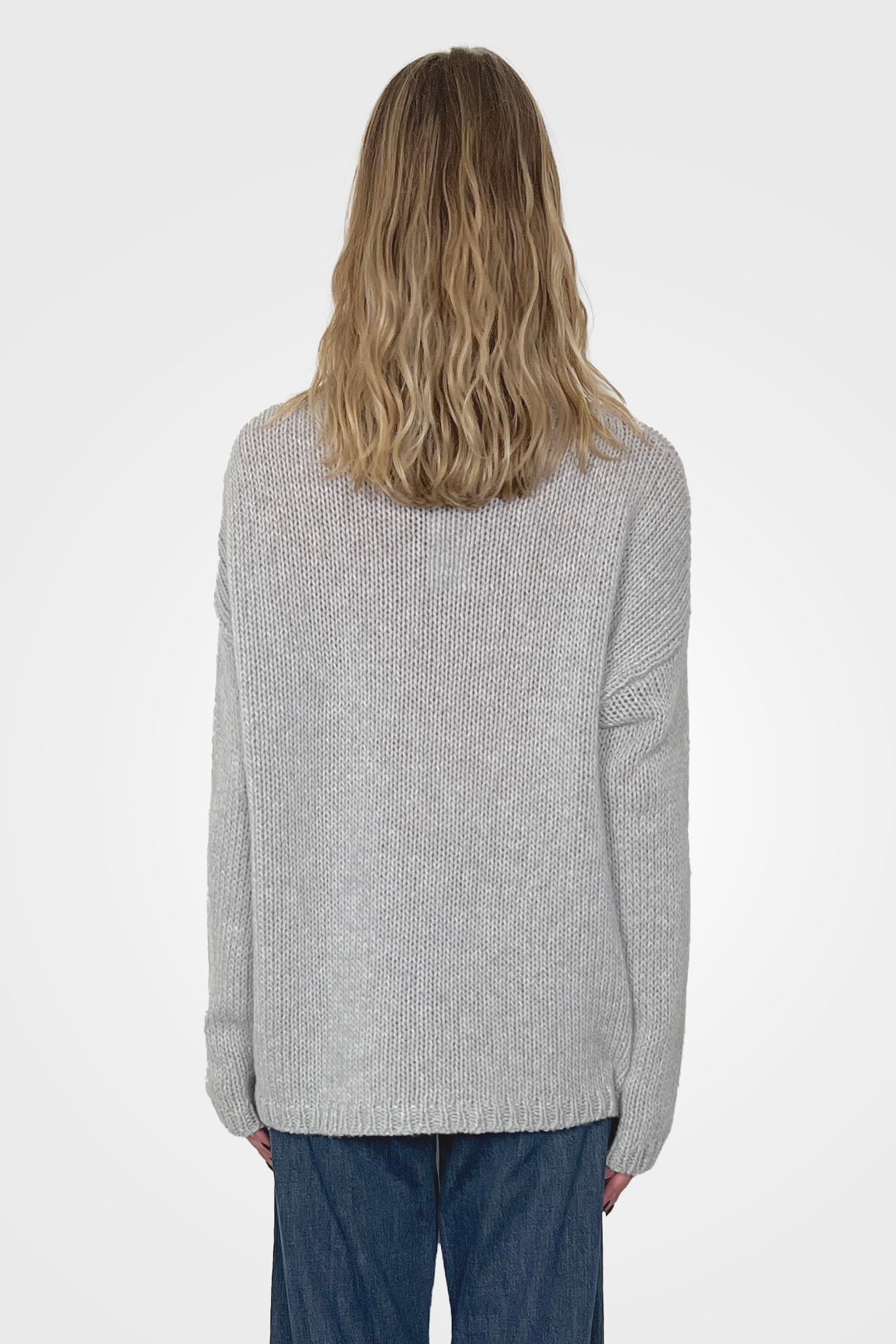 Oversized Knit Cashmere Sweater - Grico by Private 0204 — alternate view