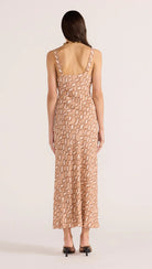 Koa Bias MIdi Dress - Snake by Mink Pink — view 4