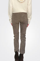 Suede Pants - Clay by Kristensen — view 3