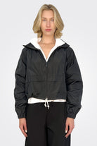 Taffeta Bomber Jacket - Nero by Liviana Conti | 25 South Boutiques