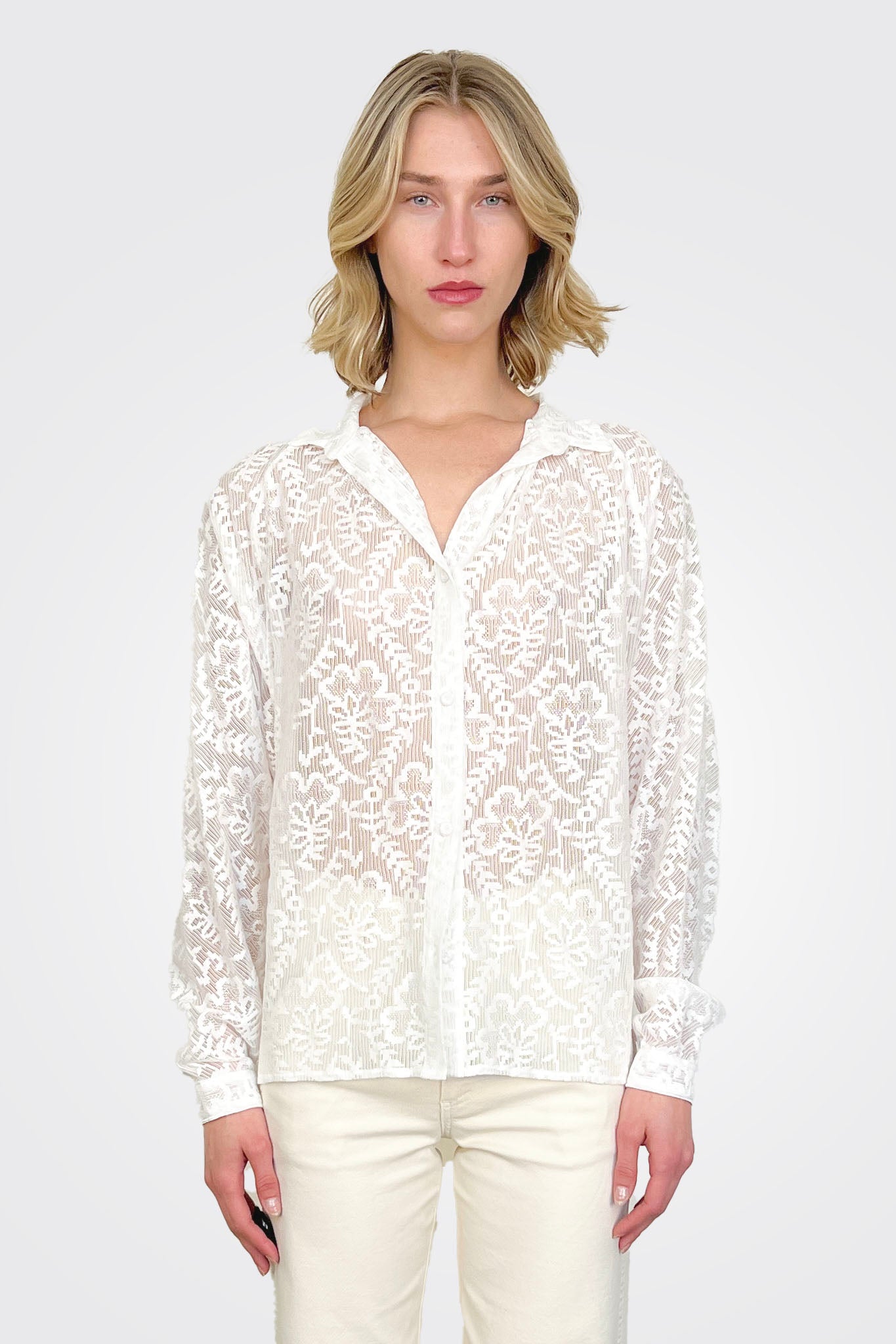 Lace Blouse - Frangipani by Forte Forte | 25 South Boutiques