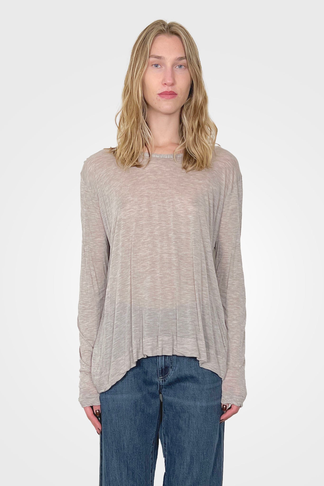 Long Sleeve Blouse - Latte by Private 0204 | 25 South Boutiques