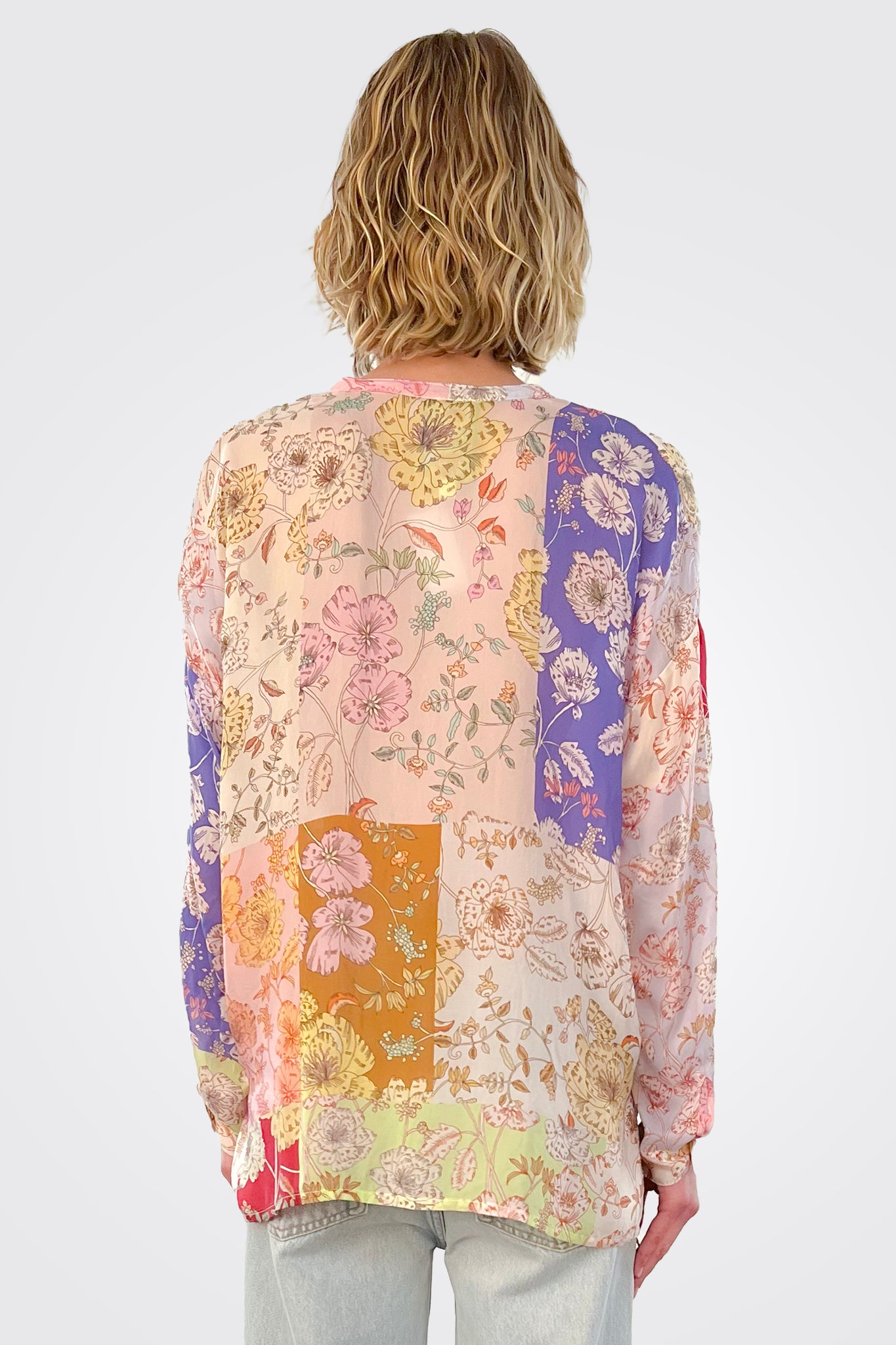 Cosmo Lauren Button Down - Multi by Johnny Was — alternate view